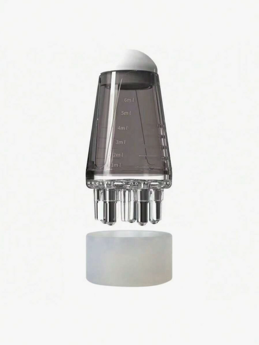 Scalp Oil Applicator & Massage Brush – 6ml Hair Serum Roller Bottle