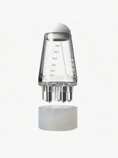 Scalp Oil Applicator & Massage Brush – 6ml Hair Serum Roller Bottle