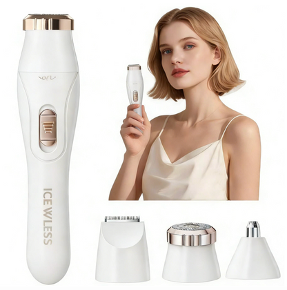 3-in-1 Rechargeable Electric Shaver for Women