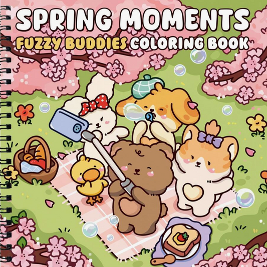 Cute & Relaxing Colouring Books