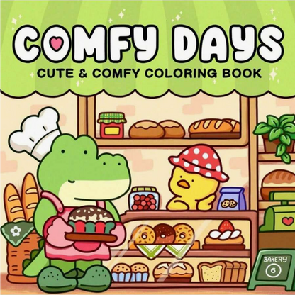 Cute & Relaxing Colouring Books