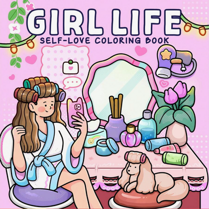 Cute & Relaxing Colouring Books