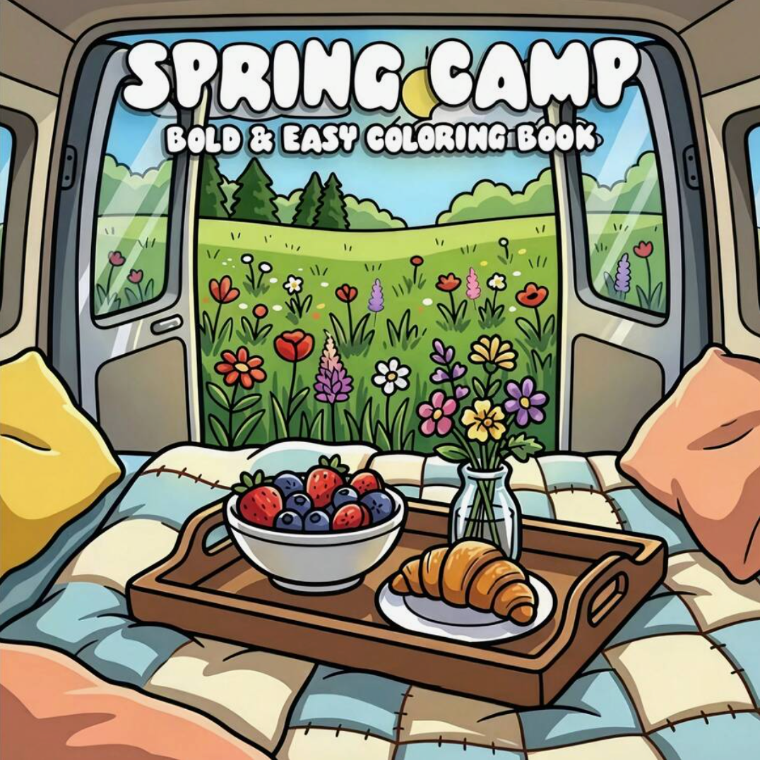 Cute & Relaxing Colouring Books
